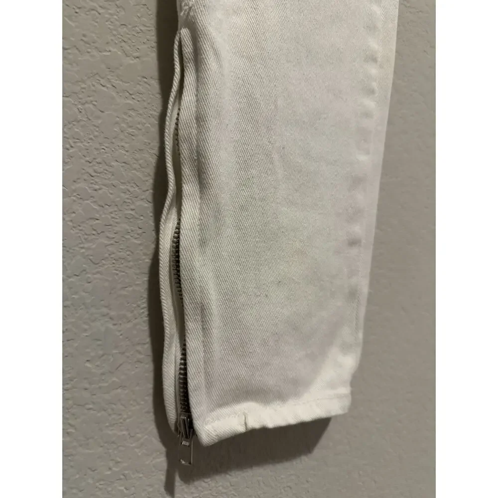 EUC Fear of God Fourth Collection White Skinny Jeans